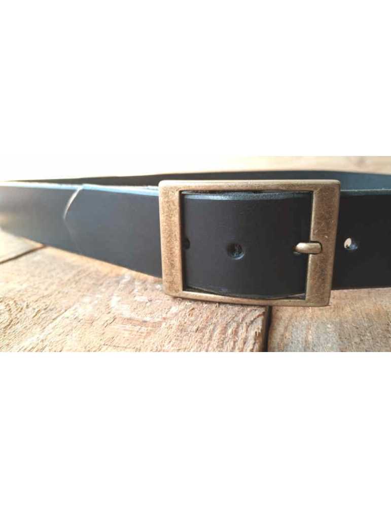 brown leather belt for women