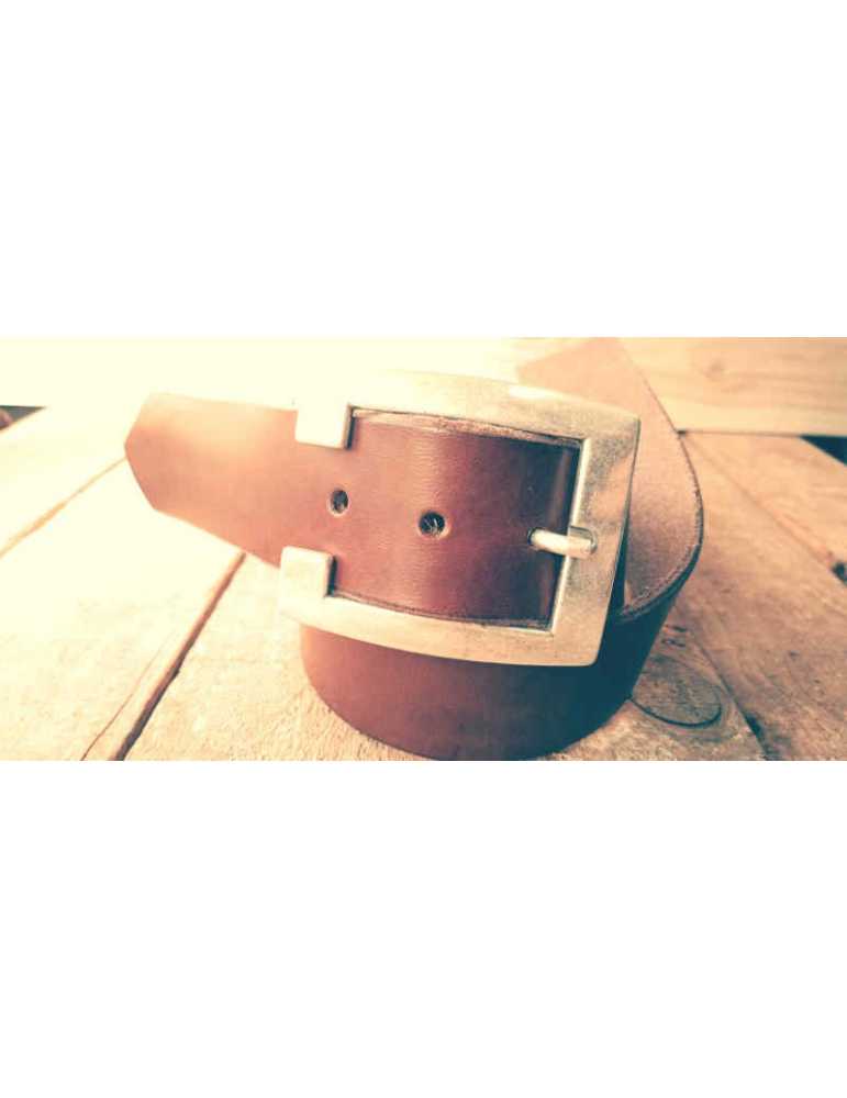 handcrafted leather belt