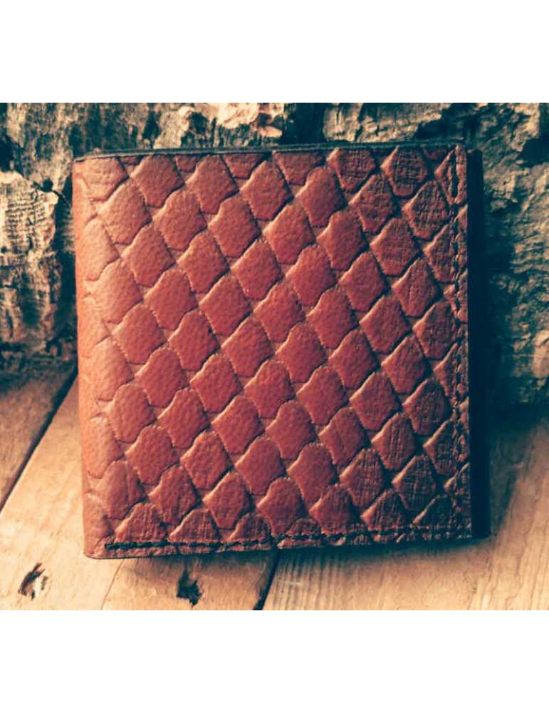 Men's Heritage Two-Tone Pebble Grain Leather Bifold Wallet | Dents
