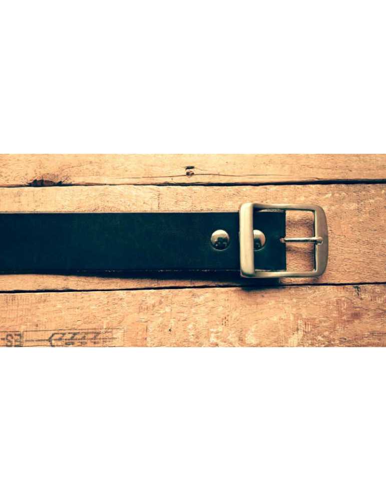 brown leather belt for men