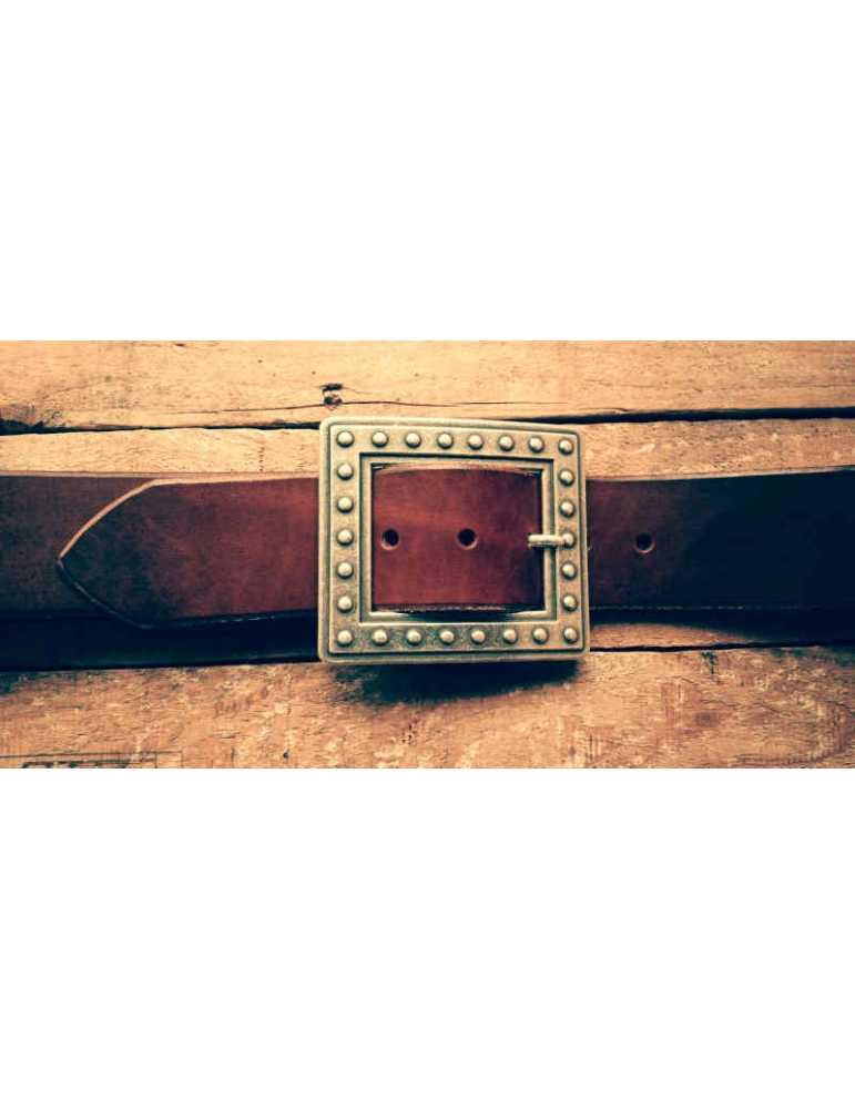 handmade leather belt