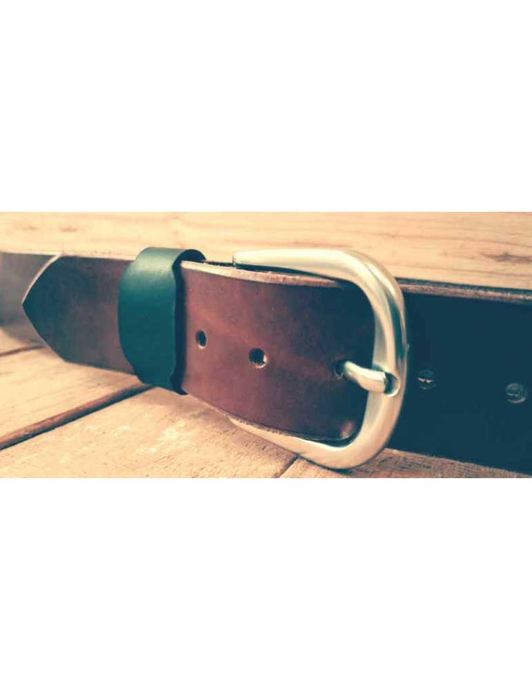 brown leather belt for women