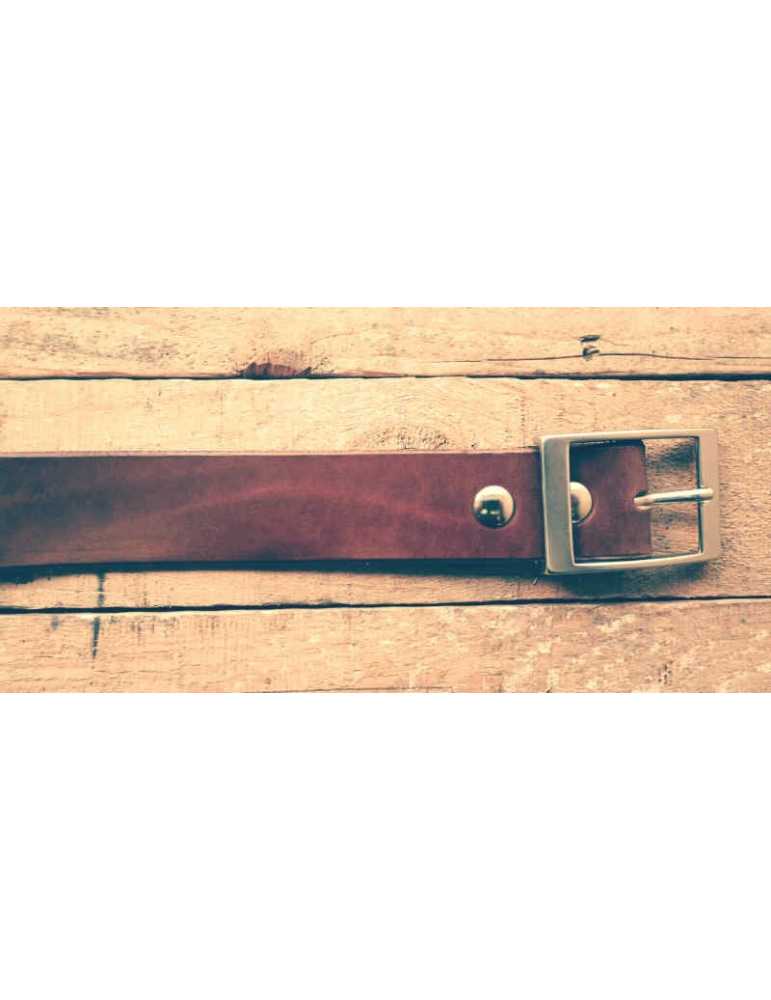handmade leather belt